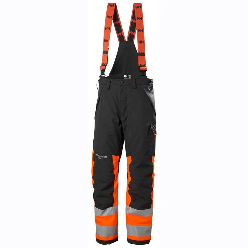 Helly Hansen 71492 Alna 2.0 Hi-Vis Waterproof Shell Bib & Brace Pant - WATERPROOF TROUSERS