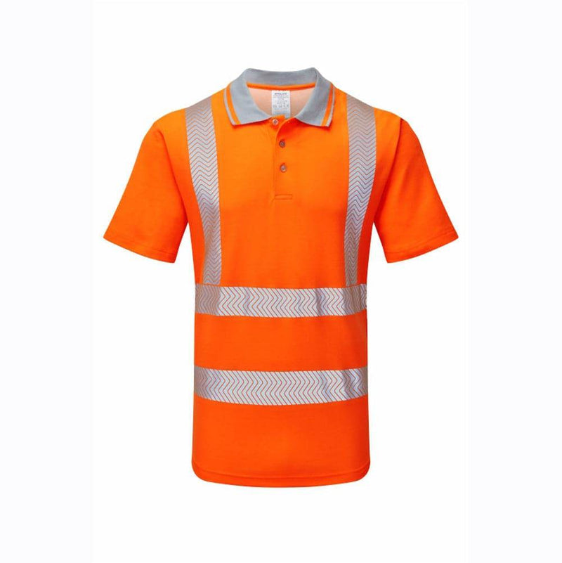 PULSAR LIFE LFE900 / LFE901 Sustainable Hi-Vis Short Sleeve Polo Shirt - HI-VIS T-SHIRTS