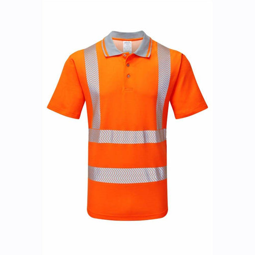 PULSAR LIFE LFE900 / LFE901 Sustainable Hi-Vis Short Sleeve Polo Shirt - HI-VIS T-SHIRTS