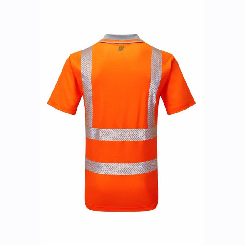 PULSAR LIFE LFE900 / LFE901 Sustainable Hi-Vis Short Sleeve Polo Shirt - HI-VIS T-SHIRTS