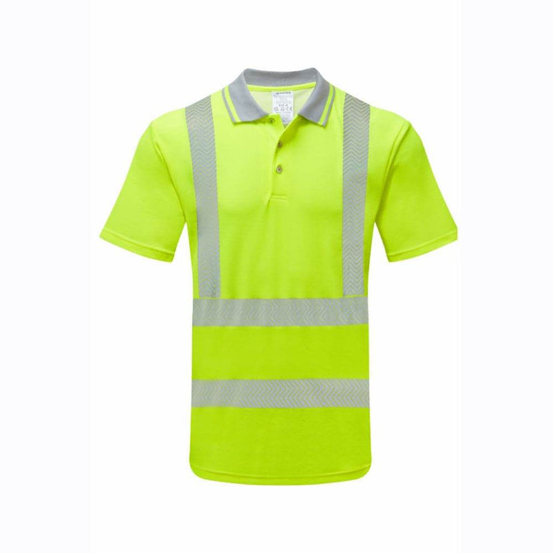 PULSAR LIFE LFE900 / LFE901 Sustainable Hi-Vis Short Sleeve Polo Shirt - HI-VIS T-SHIRTS