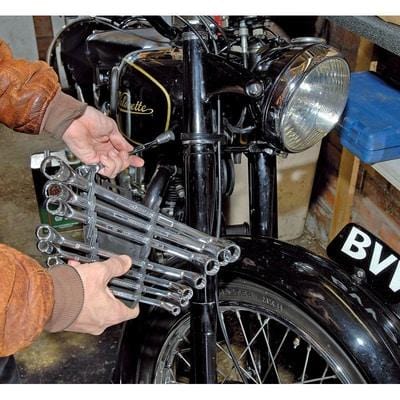 Draper Hi-Torq Deep Offset Metric Ring Spanner Set - (8 Pieces)