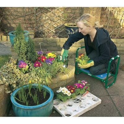 Draper Folding Metal Framed Gardening Seat or Kneeler