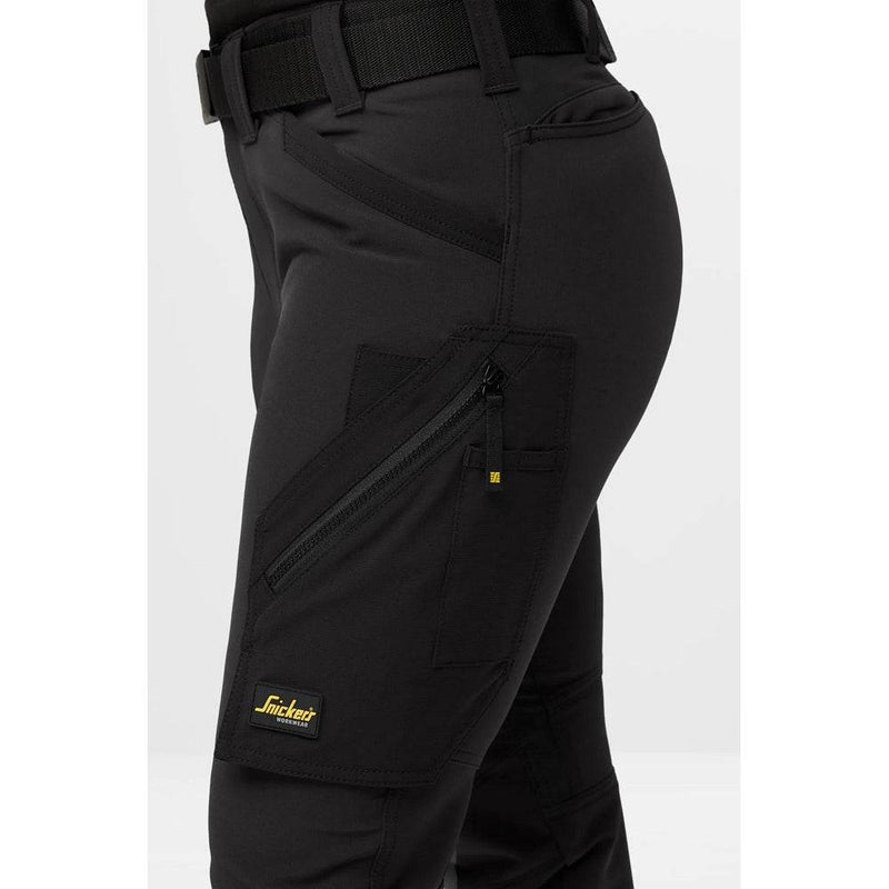 Snickers 6877 FlexiWork Women's Full-Stretch Trousers without Knee Pockets - Apparel & Accessories > Clothing > Pants WOMENS TROUSERS