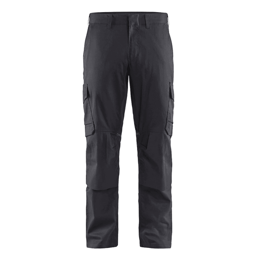 Blaklader 1448 Industry Stretch Kneepad Trousers Mid Grey/Black - KNEE PAD TROUSERS