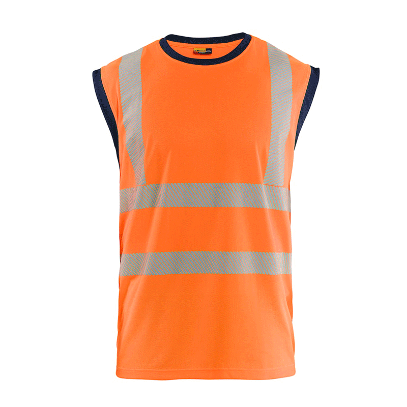 Blaklader 3575 Hi-Vis Tank Top - HI-VIS T-SHIRTS