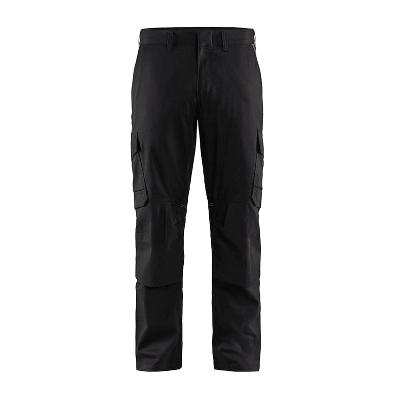 Blaklader 1448 Industry Stretch Kneepad Trousers Black/Dark Grey - KNEE PAD TROUSERS