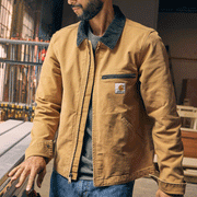 Carhartt 106234 Relaxed Fit Duck Detroit Jacket - JACKETS & COATS