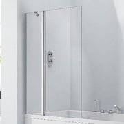 Aquaglass 6mm Bath Screen - 1400 x 800mm - Bathrooms