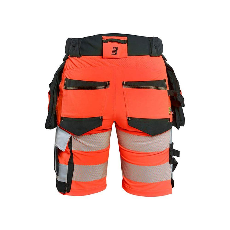 Blaklader 7020 Women's Hi-Vis 4-Way Stretch Holster Pocket Shorts - Apparel & Accessories > Clothing > Shorts WOMENS HI-VIS CLOTHING