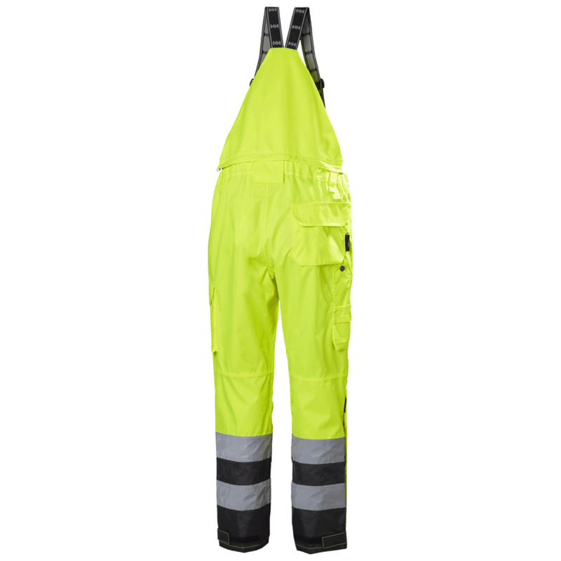 Helly Hansen 71475 Potsdam Hi Vis Waterproof Rain Bib Pants - HI-VIS TROUSERS
