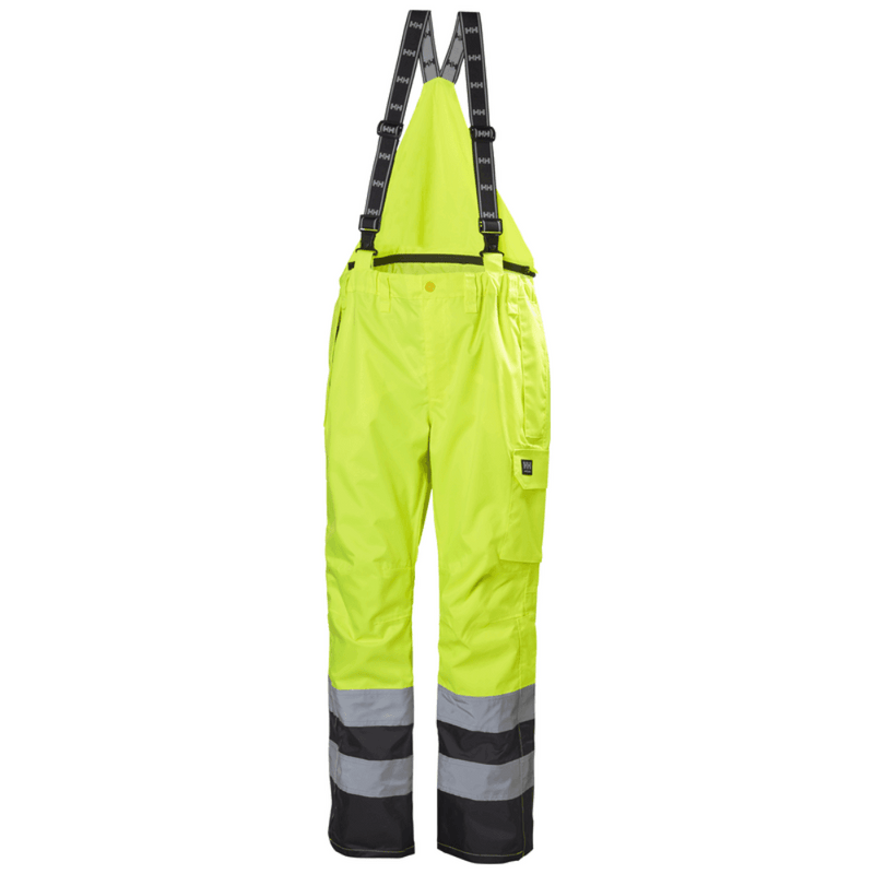 Helly Hansen 71475 Potsdam Hi Vis Waterproof Rain Bib Pants - HI-VIS TROUSERS