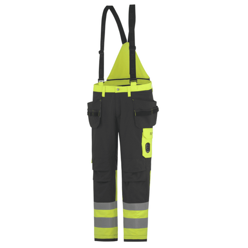 Helly Hansen 71486 Aberdeen FR Multinorm Class 1 High Vis Insulated Work Bibs - FLAME RETARDANT OVERALLS