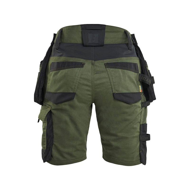 Blaklader 7175 Women's Stretch Holster Pocket Craftsman Shorts - WOMENS TROUSERS