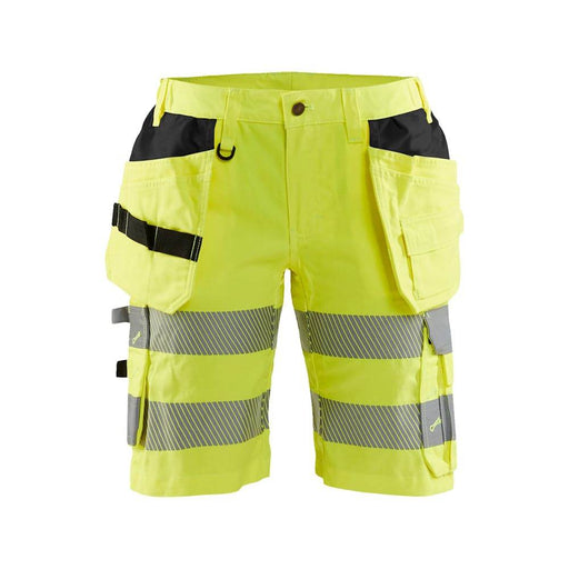 Blaklader 7186 Women's Hi-Vis Stretch Holster Pocket Shorts - WOMENS TROUSERS