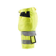 Blaklader 7186 Women's Hi-Vis Stretch Holster Pocket Shorts - WOMENS TROUSERS