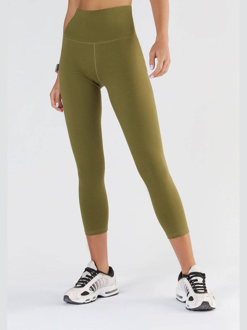 Organic 7/8 Stretch Leggings: Womens