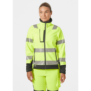 Helly Hansen 74098 Women's Luna Hi Vis Softshell Jacket - WOMENS HI-VIS CLOTHING