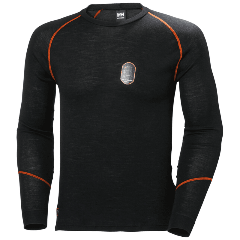 Helly Hansen 75076 Fakse Flame Retardant Longsleeve Crewneck - FLAME RETARDANT SHIRTS