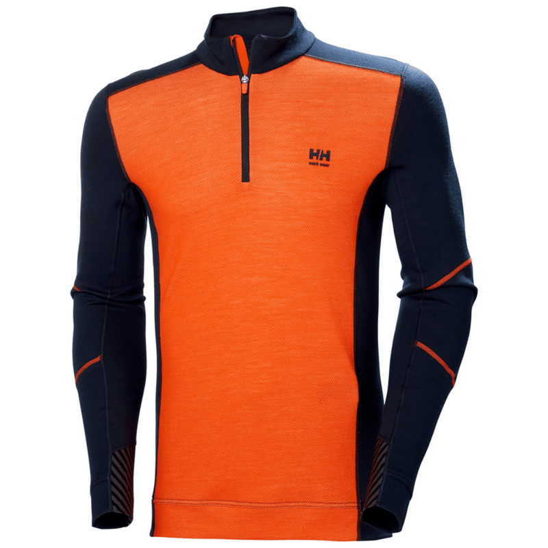 Helly Hansen 75107 Lifa Base Layer Merino Half Zip - THERMALS
