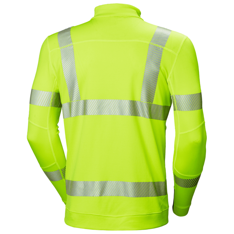 Helly Hansen 75110 Lifa Active Hi Vis Base Layer Half Zip - HI-VIS SWEATSHIRTS & HOODIES