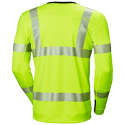 Helly Hansen 75111 Lifa Active Hi Vis Base Layer Crewneck - HI-VIS SWEATSHIRTS & HOODIES