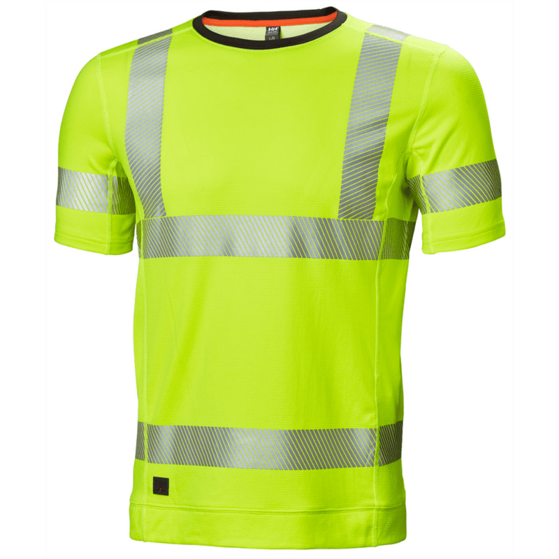 Helly Hansen 75113 ICU Lifa Active Hi Vis Base Layer T-Shirt - THERMALS