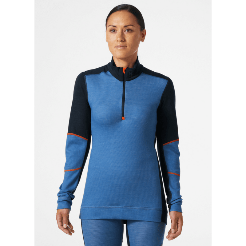 Helly Hansen 75210 Womn's Lifa Base Layer Merino Half Zip - WOMENS T-SHIRTS