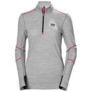 Helly Hansen 75210 Womn's Lifa Base Layer Merino Half Zip - WOMENS T-SHIRTS