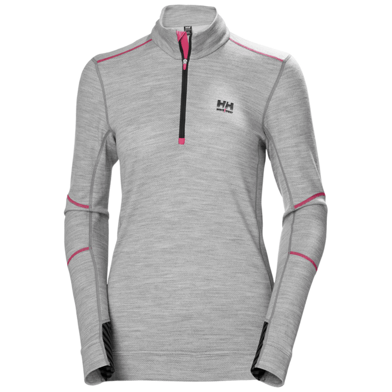 Helly Hansen 75210 Womn's Lifa Base Layer Merino Half Zip - WOMENS T-SHIRTS