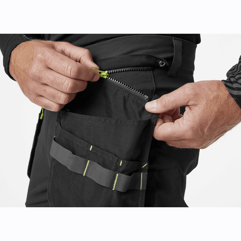 Helly Hansen 76563 Magni 4-Way Stretch Holster Pocket Knee Pad Trousers - KNEE PAD TROUSERS