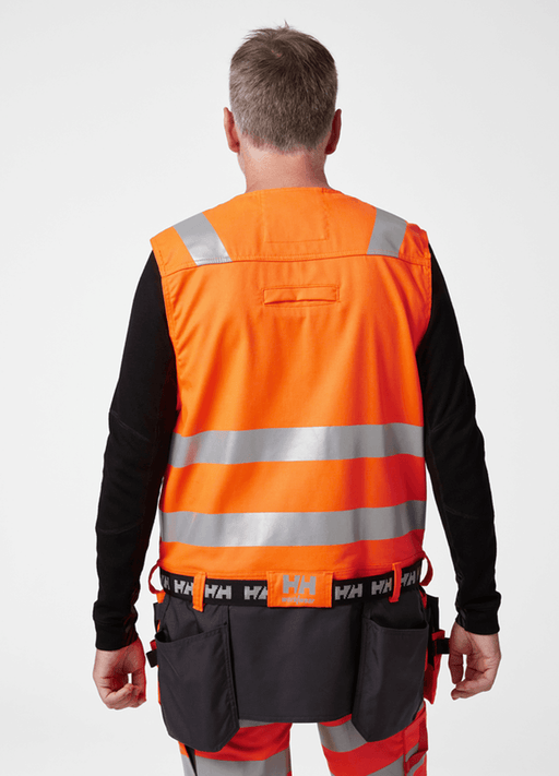 Helly Hansen 77120 2.0 Hi Vis Stretch Construction Vest - HI-VIS JACKETS & COATS
