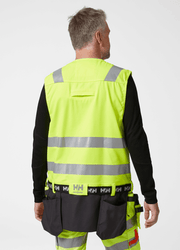 Helly Hansen 77120 2.0 Hi Vis Stretch Construction Vest - HI-VIS JACKETS & COATS