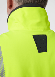 HELLY HANSEN 77203 ICU BRZ BREATHABLE HI-VIS SOFTSHELL JACKET - Apparel & Accessories > Clothing > Outerwear > Coats & Jackets HI-VIS JACKETS & COATS