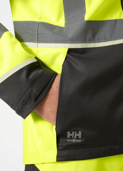 Helly Hansen 77215 UC-ME Stretch Softshell Hi-Vis Jacket Coat - HI-VIS JACKETS & COATS