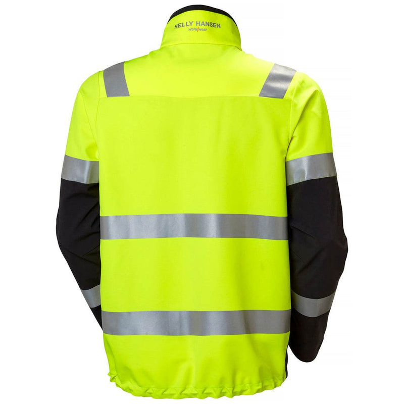 Helly Hansen 77230 Alna 4-Way Stretch Hi Vis Tech Jacket - HI-VIS JACKETS & COATS