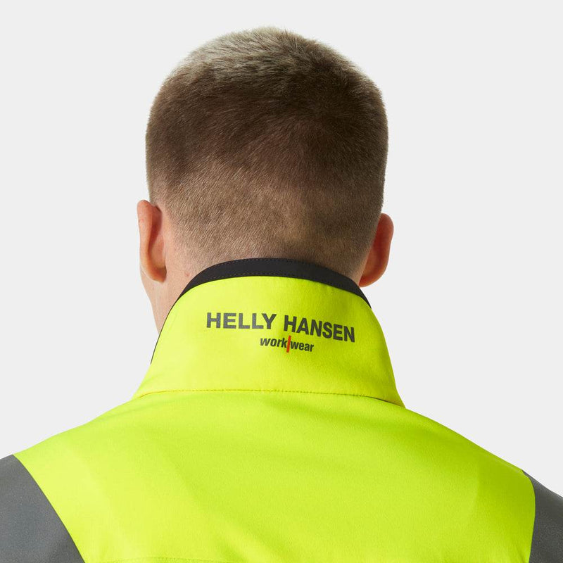 Helly Hansen 77230 Alna 4-Way Stretch Hi Vis Tech Jacket - HI-VIS JACKETS & COATS