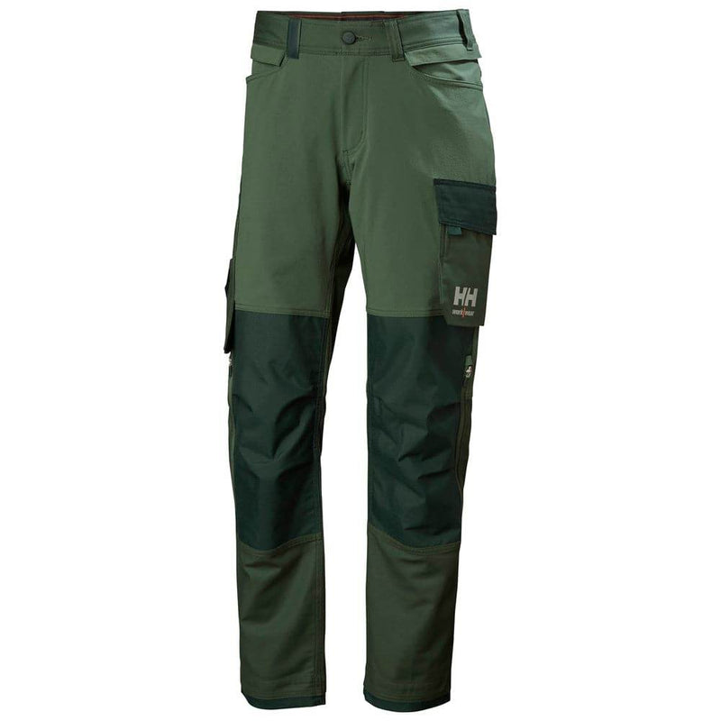 HELLY HANSEN 77395 OXFORD 4-WAY STRETCH CONNECT WORK PANT TROUSER - KNEE PAD TROUSERS