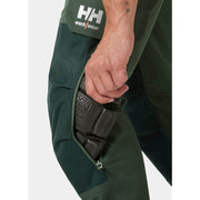 HELLY HANSEN 77395 OXFORD 4-WAY STRETCH CONNECT WORK PANT TROUSER - KNEE PAD TROUSERS