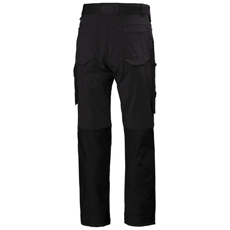 HELLY HANSEN 77395 OXFORD 4-WAY STRETCH CONNECT WORK PANT TROUSER - KNEE PAD TROUSERS