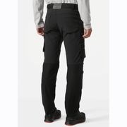 Helly Hansen 77407 Oxford 4X Stretch Work Pants Trousers Black - KNEE PAD TROUSERS