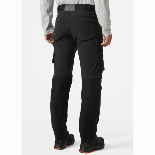 Helly Hansen 77407 Oxford 4X Stretch Work Pants Trousers Black - KNEE PAD TROUSERS