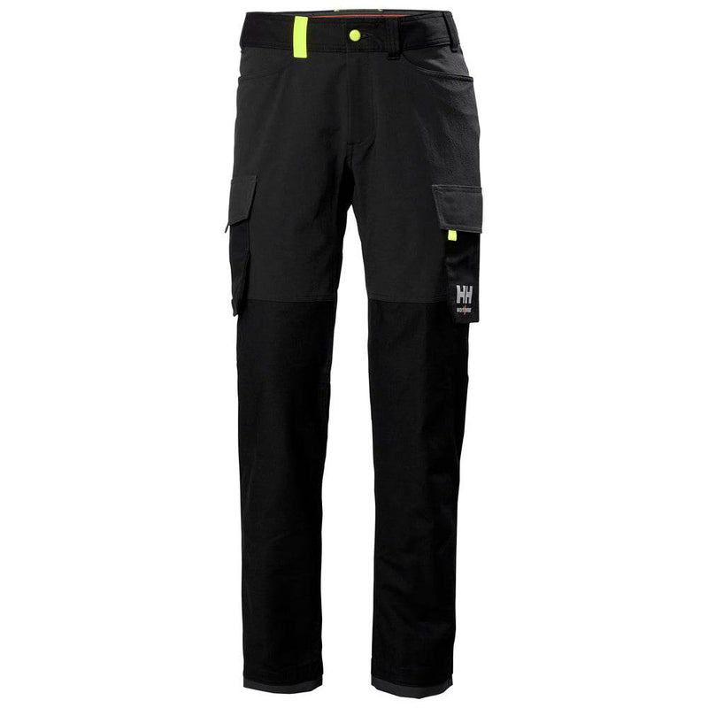Helly Hansen 77408 Oxford 4 Way Stretch Cargo Pant Black / Ebony - CARGO & COMBAT TROUSERS