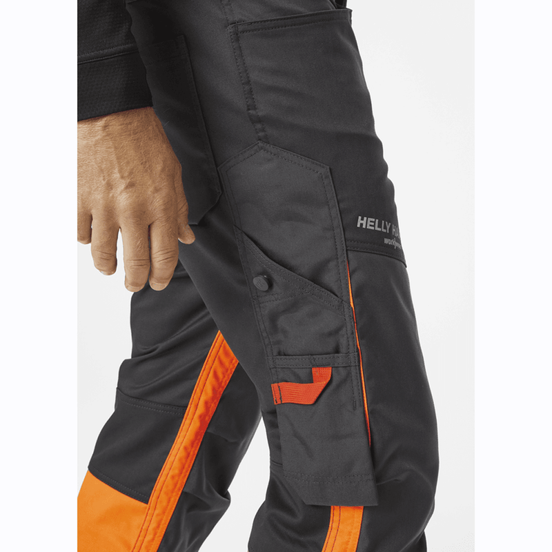 Helly Hansen 77420 Alna 2.0 Hi-Vis Stretch Work Pants Trousers Class 1 - HI-VIS TROUSERS