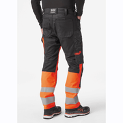 Helly Hansen 77420 Alna 2.0 Hi-Vis Stretch Work Pants Trousers Class 1 - HI-VIS TROUSERS