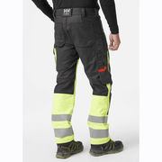 Helly Hansen 77420 Alna 2.0 Hi-Vis Stretch Work Pants Trousers Class 1 - HI-VIS TROUSERS