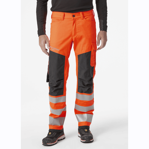 Helly Hansen 77421 Alna 2.0 Stretch Hi-Vis Work Pants Trousers - HI-VIS TROUSERS