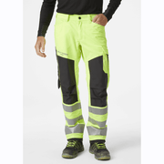 Helly Hansen 77421 Alna 2.0 Stretch Hi-Vis Work Pants Trousers - HI-VIS TROUSERS