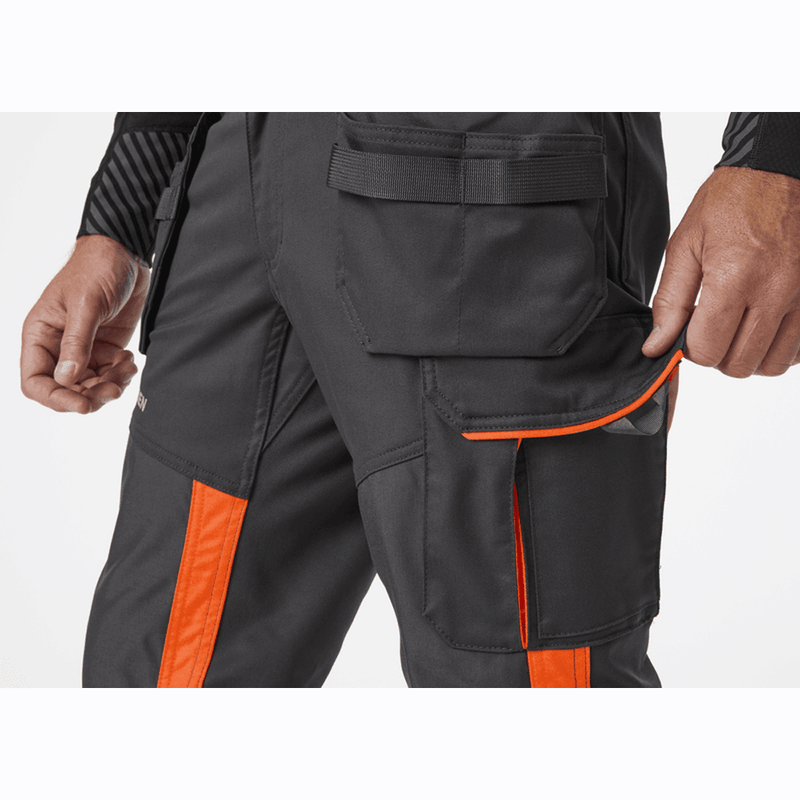 Helly Hansen 77422 Alna 2.0 Hi-Vis Stretch Construction Pants Trousers - HI-VIS TROUSERS