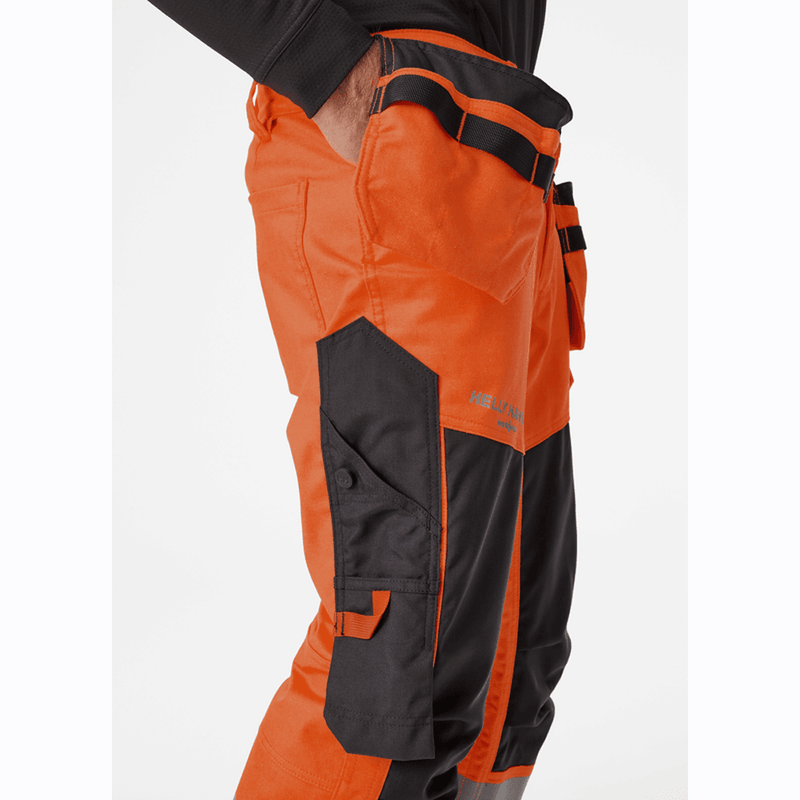 Helly Hansen 77423 Alna 2.0 Hi-Vis Construction Pants Trousers Class 2 - HI-VIS TROUSERS